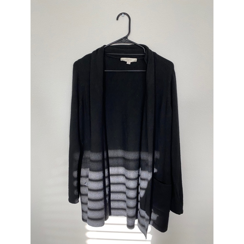 Ann Taylor Loft Open Flowy Shawl Cardigan
